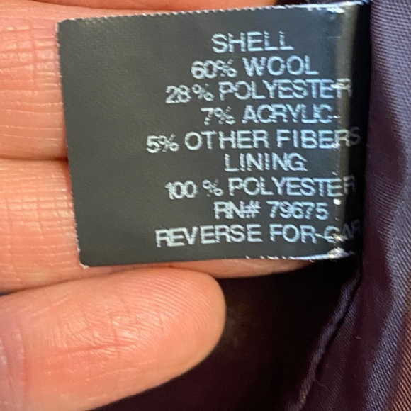 Michael Kors wool blend belted jacket. Sz 2 - Picture 15 of 16